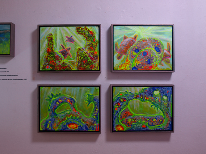 Exhibition: Immersion: Pigment &Light by Guillermo Bellod