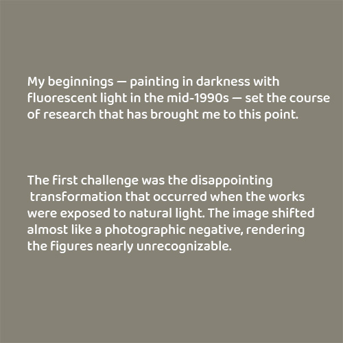 pictorial field by Guillermo Bellod