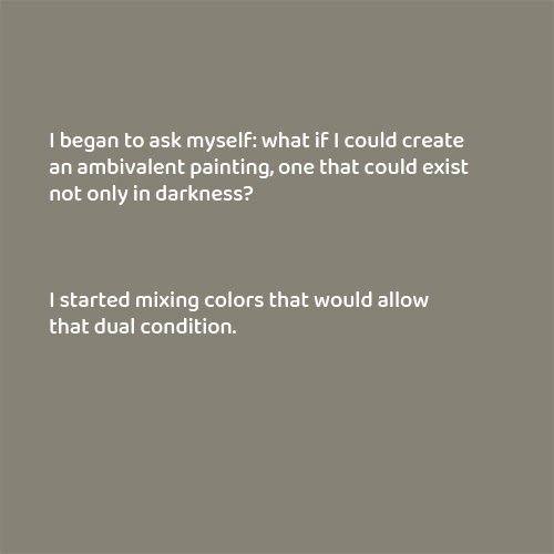 pictorial field by Guillermo Bellod