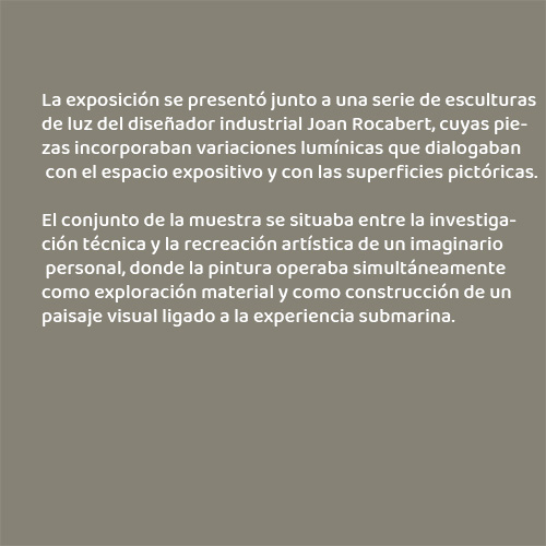 Exhibition: Immersion: Pigment &Light by Guillermo Bellod