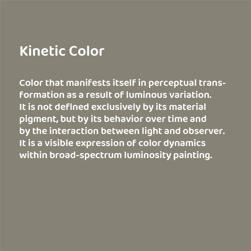 Kinetic color by Guillermo Bellod